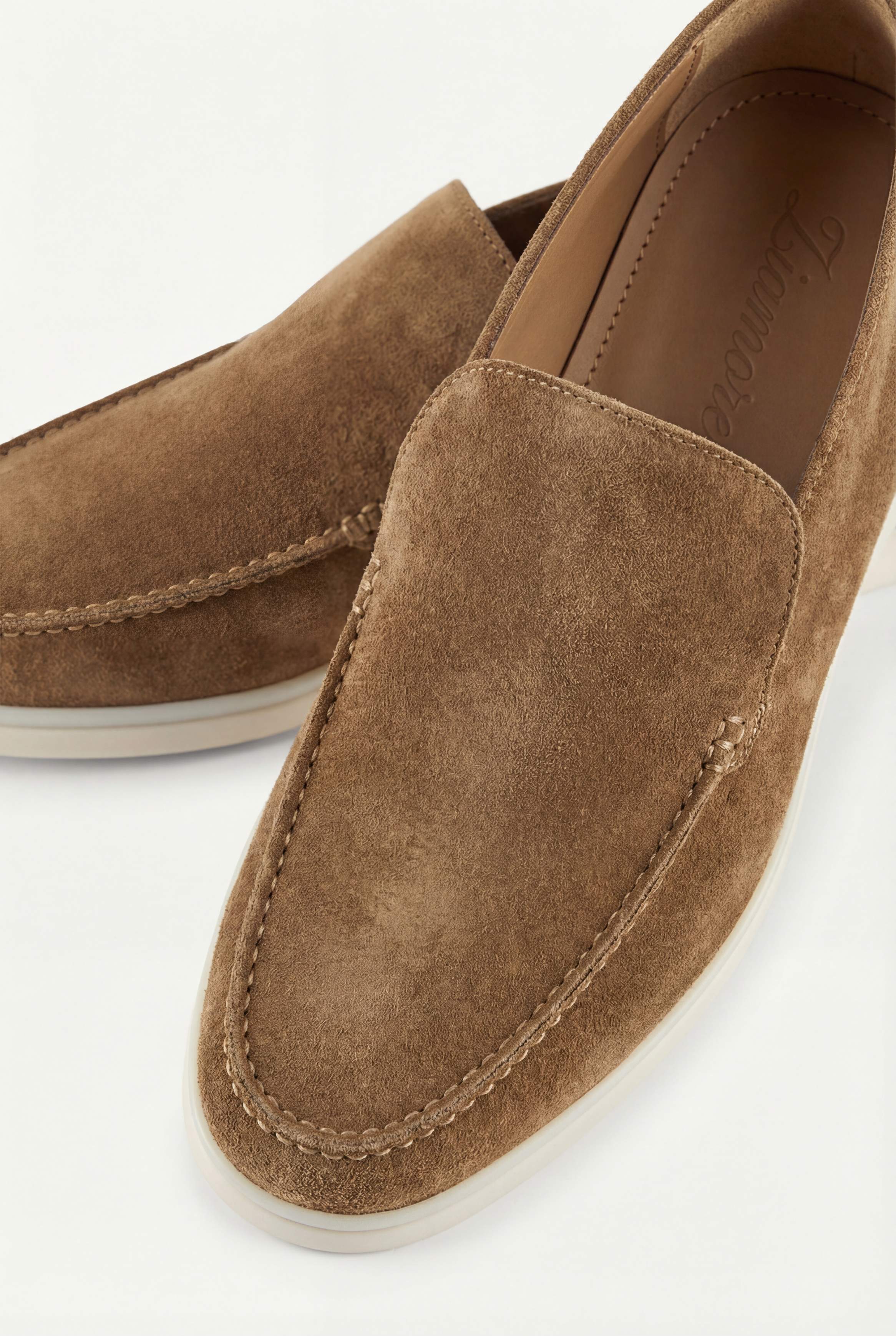 Amalfi Suede City Loafer Desert